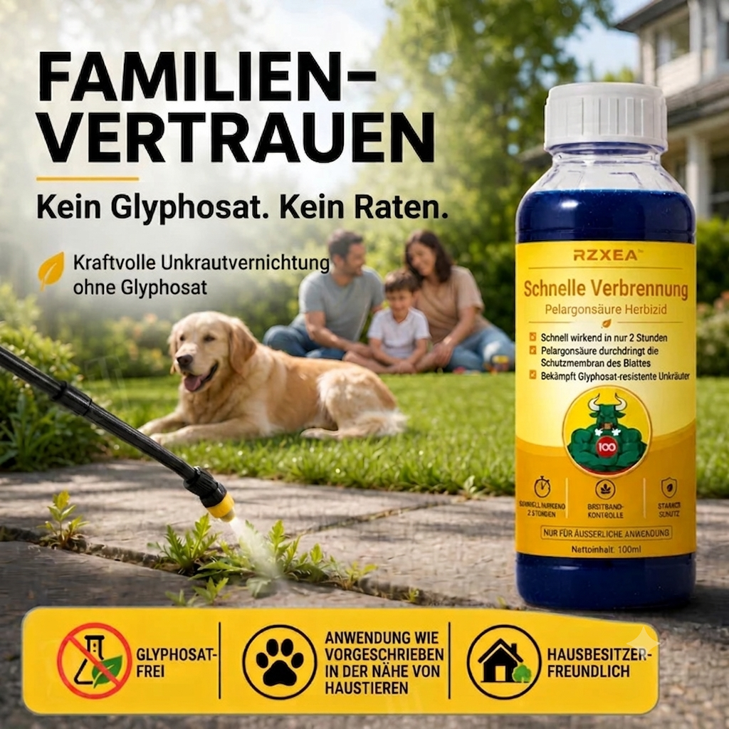 Weedora Pro™ – Schnellwirkender Unkrautvernichter für Gartenflächen